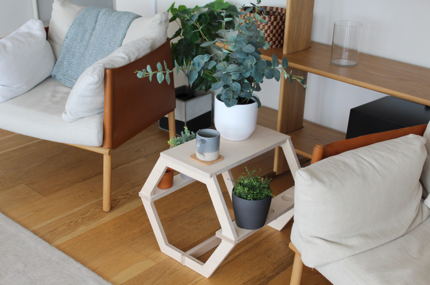Hexagonal Coffee Table