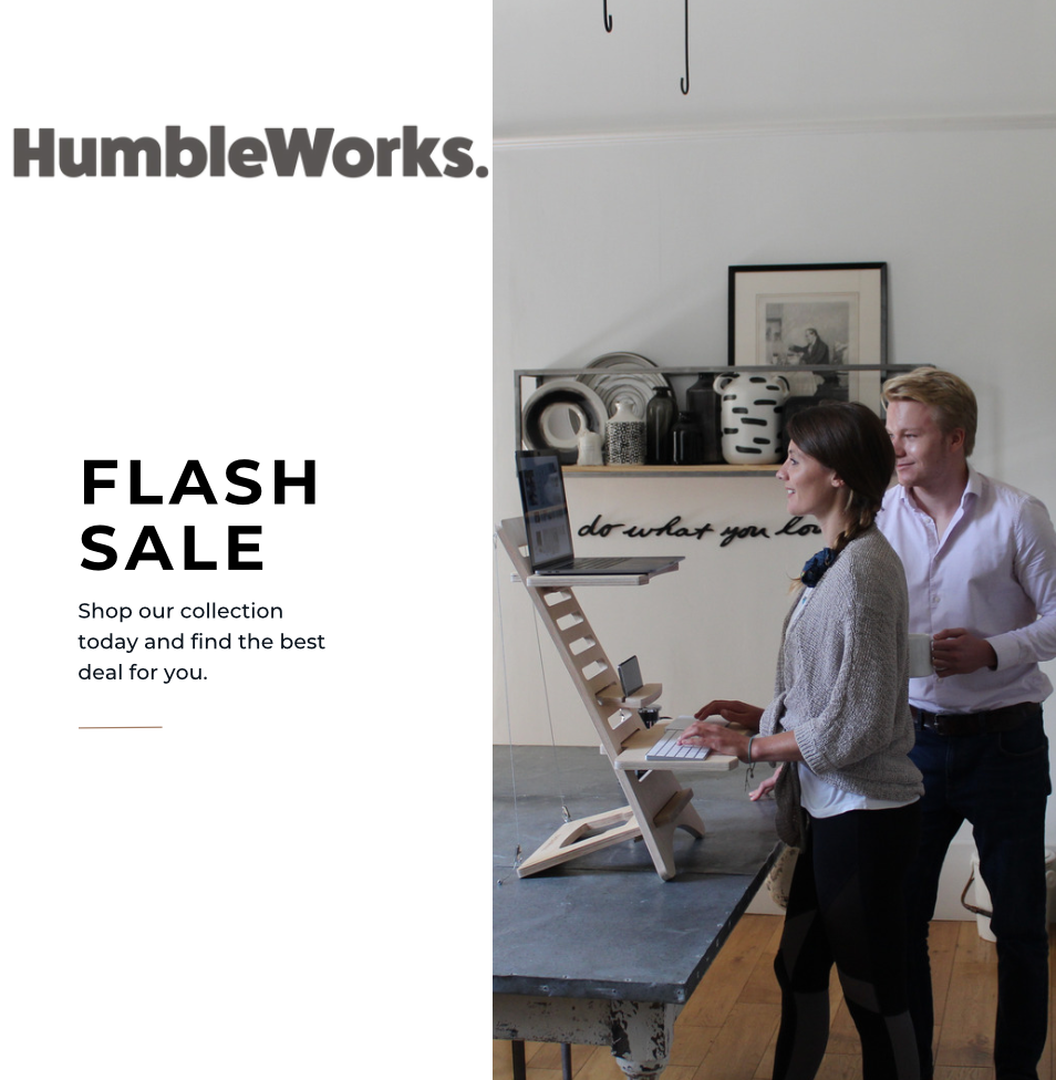 Flash Sale Alert: Gear Up for Health & Productivity with HumbleWorks!