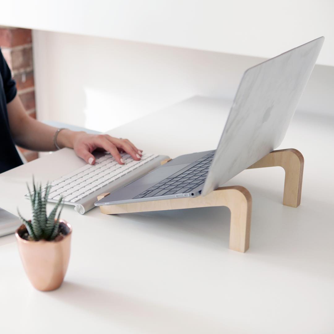 Laptop riser - HumbleWorks.